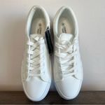 JABASIC Classic Lace Up Platform Floral Print Women's Shoe Size 8 #B1649A White Photo 8