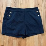 Ann Taylor Factory Blue and White Polka Dot Shorts Size 12 Photo 0