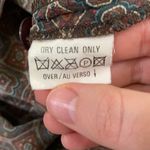 Liz Claiborne  oriental print silk blouse size 4p Photo 10