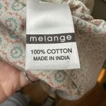 Melange Sleeveless Tunic Top Small | Boho Floral Geometric Ethnic Print V Photo 9