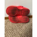 Crocs  Adult Unisex Classic Solid Red Size Men's 10 Women's 12 Photo 6