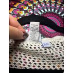 Vintage BFA Classics White Crochet Knit Button Front Cardigan Cottagecore Med Size undefined Photo 7