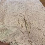 Alexis Pink Rose Blush guipure Ardella High Neck bodycon Midi Dress Size M Photo 11