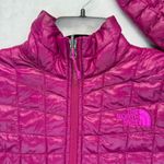 The North Face  Thermoball Eco Insulated Puffer Jacket Quilted Pink Full Zip M‎ Photo 3