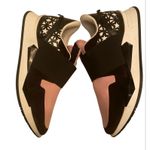 Givenchy  Black/Pink Neoprene And Leather Runner Slip On Sneakers Size IT 38/US 8 Photo 2