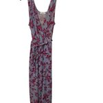 Kaileigh Kaleigh 3X Floral Jumpsuit Plus Size Sleeveless Photo 3