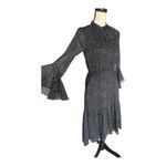 Donna Karan  Black Label Black and White Long Sleeve Dress Size 00 Photo 10