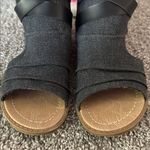 Not Rated  Black and Tan Strappy Sandals Photo 1