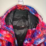 Bogner Fire and Ice Ranja Down Multicolored Bright Ski Jacket Red Size 14 Photo 4