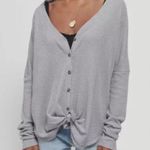 Urban Outfitters Out from Under Oversized Button Long Sleeve Gray Cardigan M Photo 0