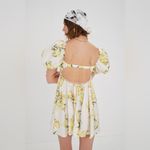 For Love & Lemons  Serafina Mini Dress Photo 3