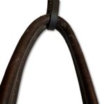 Desigual London Shoulder Bag Satchel Denim Patchwork Mixed Media Pockets Photo 6