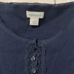 Sundance ribbed navy tank size small Photo 1