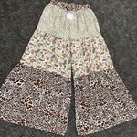 Umgee Multi Pattern Pants Size Med NWT.   1736 Photo 0