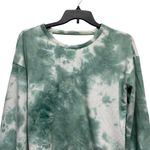 Nordstrom OLI VIV Women's L Tie Dye Twist VBack Pullover Sweatshirt Top Comfy Photo 3