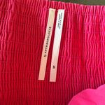 Anthropologie By One-Shoulder Ruffle Linen Column Midi Dress Womens Small Petite Photo 7