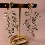 Bridal Earrings‎ Silver Photo 0