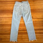 AGOLDE Criss Cross Straight Jeans in Dimension Wash Size 26 Photo 3