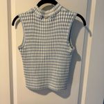 St. John Sport by Marie Gray White & Light Blue Sweater Vest | M Size M Photo 3