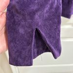 Christopher & Banks  Rich Purple Corduroy Jacket/Coat, NWT, Petite Large Photo 4