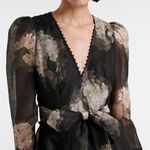 Zimmermann New  Balance Long Sleeve Mini Dress in Black Photo 3