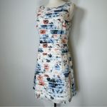 Ann Taylor Petite Fit And Flare Sleeveless Dress Floral Women’s Size 2 Petite Photo 1