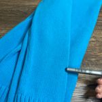 Ralph Lauren Zip Front Knit Sweater Blue Gold Hardware | Size Small Photo 2