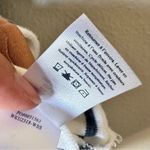 Faherty  Blue White Striped Terry Knit Short Sleeve Top Womens M Polo Casual Photo 4