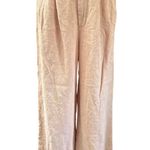 Women’s En Saison Salmon 100% Cotton Pants Sz M Pink Size M Photo 0