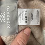 SOIA & KYO  Pink Plaid Scarf Wrap Fringe Boho Women’s OS Fall Winter Classic Photo 2