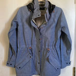 Levi's 🌞Levi’s Strauss and Co. Heavy Chambray Women’s Hooded Jacket A Photo 0
