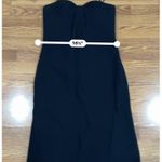 Brandon Maxwell cocktail party Black Silk Halter Bustier Sheath Dress 6 / small Photo 6