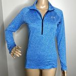 Under Armour  Blue Quarter Zip Athletic Top Photo 6
