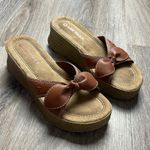 Airwalk Brown Wedge Sandals Size 8.5 Photo 7