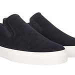 Vince Fairfax Slip-On Sneaker Slip On Casual Comfort Flats Soft Suede Black 8.5 Photo 0