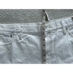 Madewell  $78 Low Rise Boyfriend Shorts in White Size 33 NS121 Photo 8