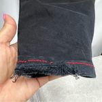 Aphrodite  size 1 Black Cargo Pants Red Stitching grommets gothic Photo 12