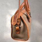 Dooney & Bourke Vintage 80s  All Weather Leather Boston Satchel Bag Made in US Photo 3