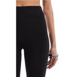 & Other Stories & Other Stories Capri Pants Front Pockets Concealed Zip Hem Splits Black Sz 10 Photo 12