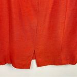 Vintage DJ & Co by Dawn Joy Orange Floral Embroidered Sheath Dress Size 12 Photo 9