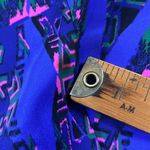 Amanda Uprichard  Geometric Purple silk dress 
Size: Small Photo 7