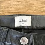 Wilfred  - Faux Leather High Waist Pants in Black Photo 2