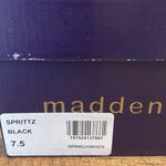 Madden Girl  Womens Sprittz Double Buckle Strap‎ Flat Sandals Black Size 7.5 NWT Photo 9