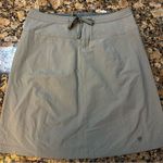 Mountain Hardwear Women Hiking Skirt Sz 6 Light Brown Drawstring Outdoor Pockets Photo 0