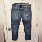 Silver Jeans Silver Jean Co Sam Crop Mid Rise Jeans W29/25 Medium Wash Photo 1