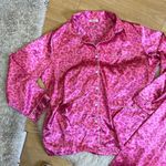 Silk style Pajamas for Women Classic Button Down Satin Pajama Sets Long Sleeve L Pink Size XXL Photo 8