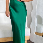 Billy j Dark green maxi dress  Photo 0