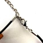 Colorful cubed necklace on cord Photo 7