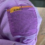 Aviator Nation  Purple Heart Lightning Hoodie Oversized Pullover Sweatshirt Small Photo 5