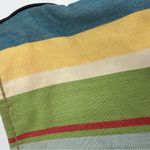 Fossil  striped braided handle shoulder bag colorful magnetic closure casual Photo 3